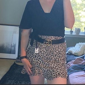 Cheetah skirt
